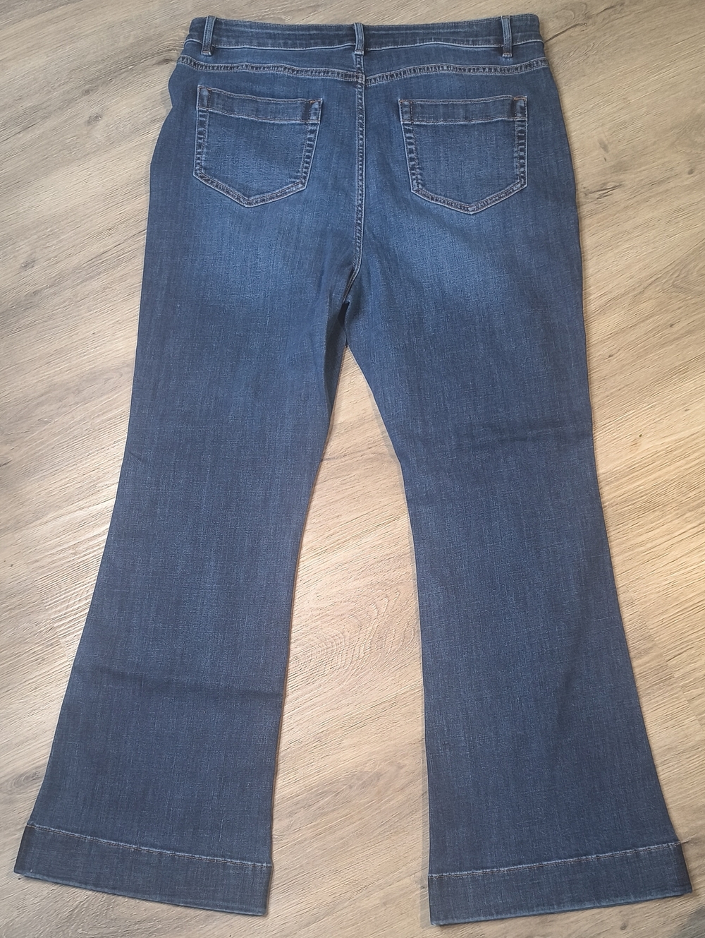 S1155 High Rise Flare w/30" Inseam π J.Jill Women's Size 14 Jeans - Picture 3 of 12